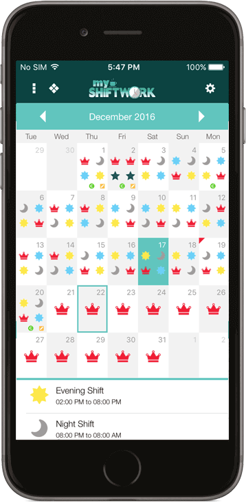 Calender IOS